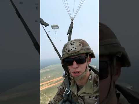 Fun in the air #army #paratrooper #military