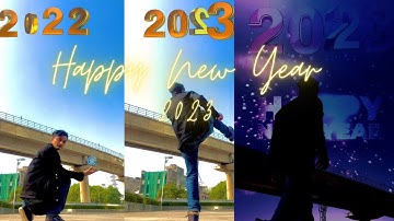Happy New Year 2023 Video editing Tutorial #2023 #happynewyear #vfx