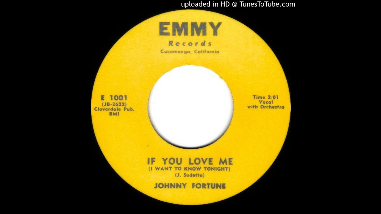 Johnny Fortune - If You Love Me Johnny Fortune - If You Love Me