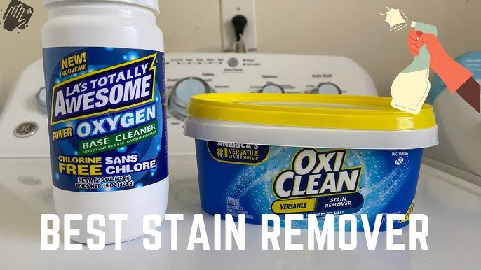 OxiClean White Revive Chlorine Bleach Stain Remover Laundry Whitener, 48 Oz  