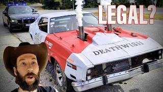 Cops Love Our Street Legal Demo Derby Car