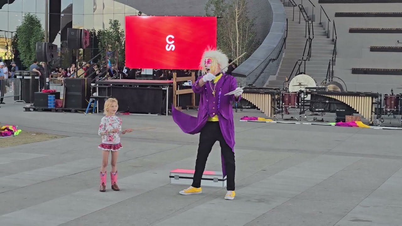 Calgary Stampede Showband - Sonic Circus performance. july 13 2024