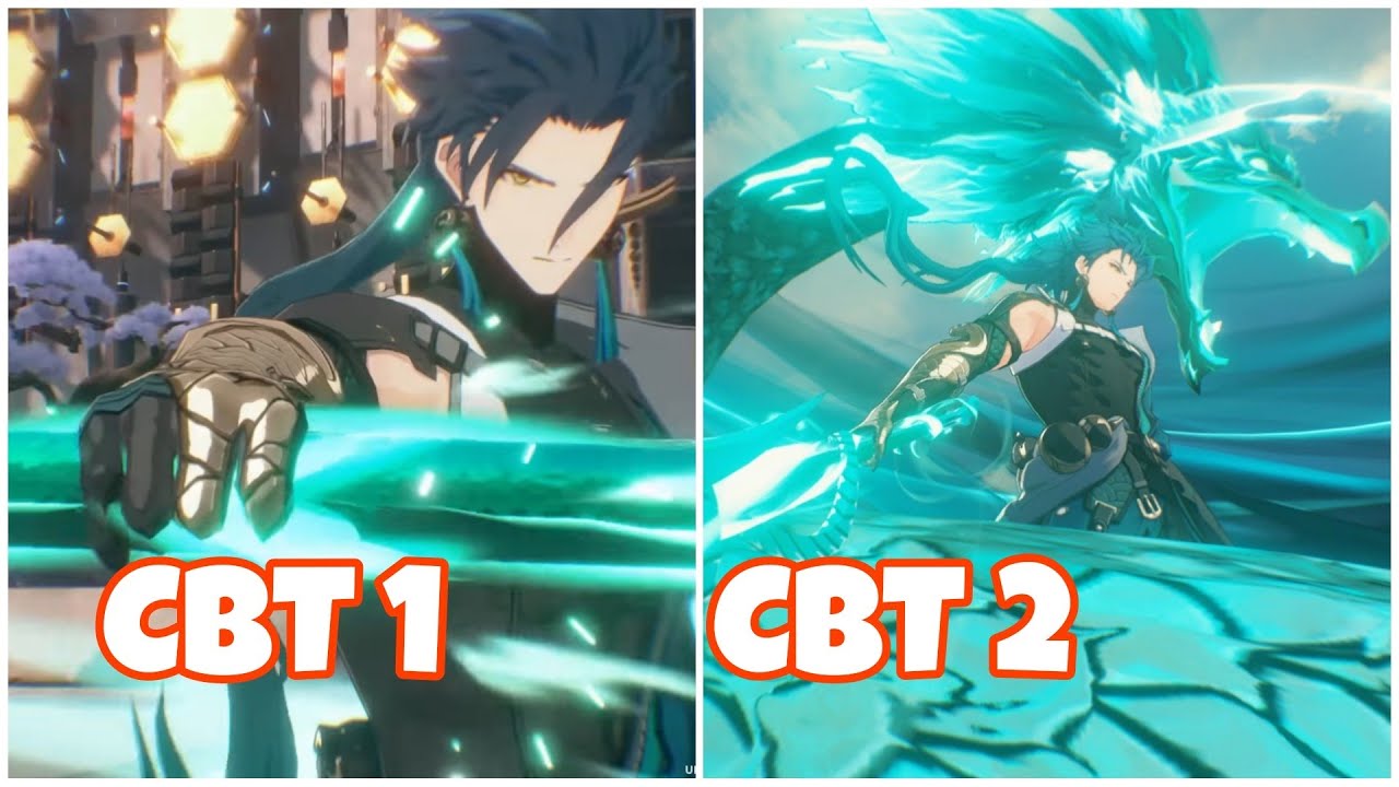 Wuthering Waves old vs new ultimate animation comparison | Wuthering waves CBT2