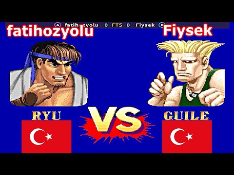 Street Fighter II': Champion Edition - fatihozyolu vs Fiysek FT5