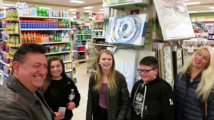 Chris And Lisa Meet Fans While Shopping In The Christmas Tree Shope