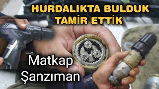 Hurdadan Aldığım Matkapı Tamir, Matkap Şanzıman Sökme Toplama, Hurdadan Hazineye