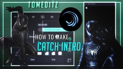 Catch like intro watermark tutorial on alight motion (+preset)