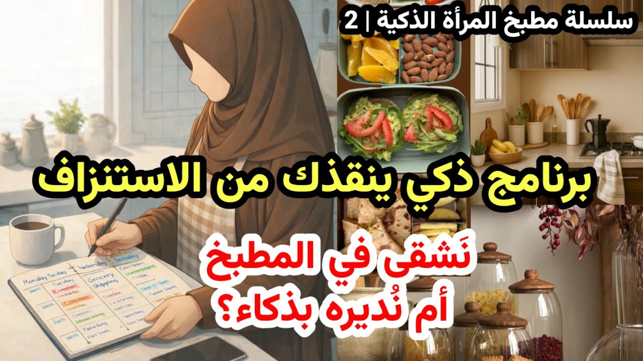 تعلمي كيف تستعيدين السيطرة على مطبخك قبل رمضان! برنامج مطبخ المرأة الذكية| سلسلة مطبخ المرأة الذكية 