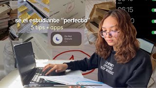 bye a la procrastinación y conviértete en el mejor estudiante | 5 hábitos realistas + apps favoritas