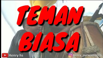 Lagu teman biasa cover kendang jaipong