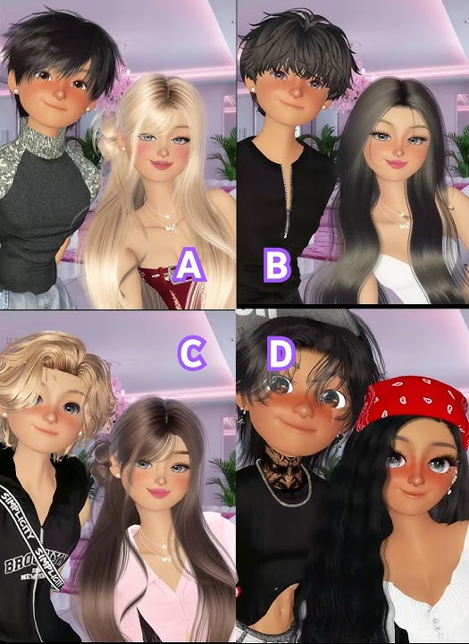 Which one🥰?#zepeto #youtube #trending #tiktok #edit #couple #shortvideo