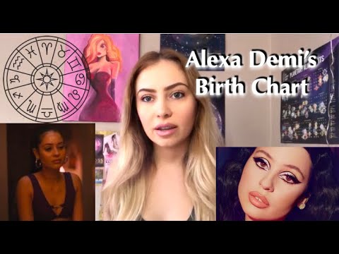 Alexa Demie's Birth Chart Reading- Euphoria (1994 Birth Year) - YouTube