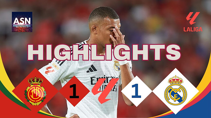 LA LIGA HIGHLIGHT | RCD MALLORCA 1-1 REAL MADRID | Mbappe Drew His La Liga Debut