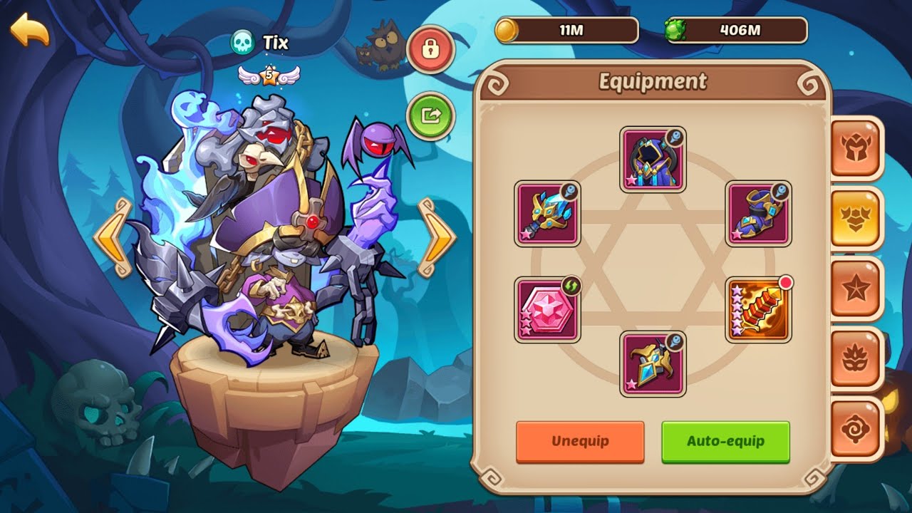 Idle Heroes- Can We Get Death 100? Tix With Punisher Staff!