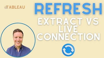 Refreshing a Direct vs Extract Connection in Tableau (Quick Tip)
