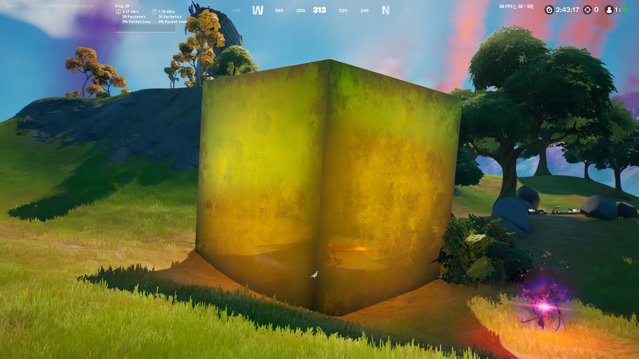 FORTNITE ( CUBE WATCH ) TRACKING ALL CUBES FLIP COUNTDOWN & GAMEPLAY
