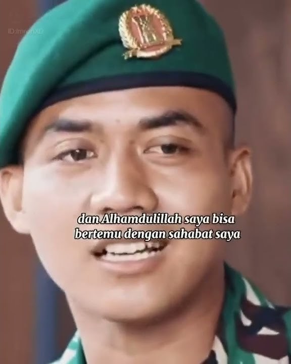 kisah persahabatan kuli bangunan jadi TNI ( Anam & sandi )