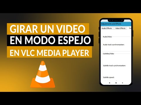 ¿Cómo girar un video modo espejo usando VLC MEDIA PLAYER y sus herramientas?