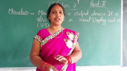 Class-1 Computer Chapter-7 Part-2 By Madhu Srivastava