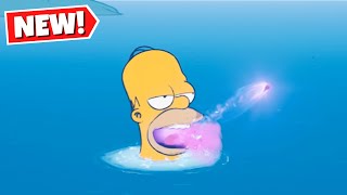 Fortnite Giant Homer Mini Live Event Gameplay