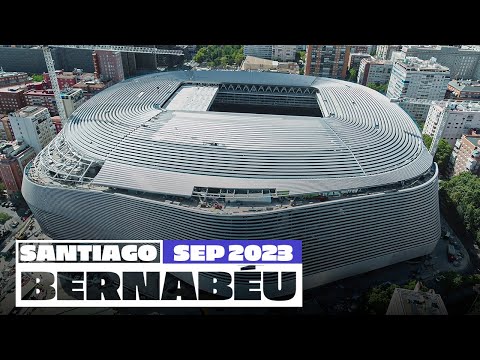 NEW Santiago Bernabéu stadium works (September 2023) | Real Madrid