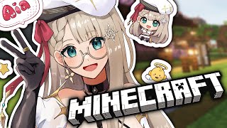 【MINECRAFT】 BACK FROM MY BREAK! Back to the NIJI EN server! 【NIJISANJI EN | Aia Amare 】