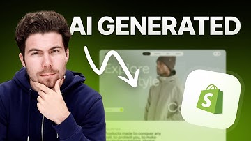 How to Build a Shopify Store with AI in 5 Minutes (shopdev tutorial)