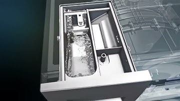 How does the front loading washing machine work?