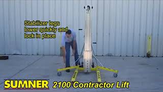 Sumner 2100 Materials Lifts