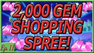 2,000 Gem Shopping Spree Unlocking Every Character - Disney Magic Kingdoms Gameplay - Ep. 11