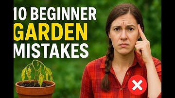 10 Beginner Garden Mistakes to Avoid | Gardening Tips for a Thriving Garden