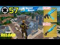 57 Elimination Solo "RELOAD” Gameplay Wins (Fortnite Chapter 7 PS5 Controller)