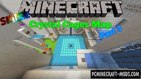 Finally finished it - CRYSTAL CAGES minecraft map