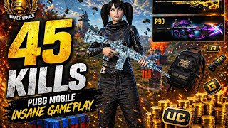 45 KILLS!🔥 EVERY PUBG PLAYER SHOULD WATCH THIS GAMEPLAY 😍 SAMSUNG,A7,A8,J4,J5,J6,J7,J2,J3,XS,A3,A4