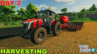 WELCOME TO OUR FARM - FARMING SIMULATOR 22 | EARNING 1 BILLION IN ONE STREAM? | DAY - 2 #shorts