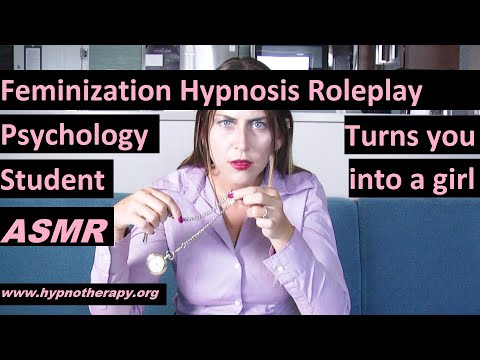 Feminization Hypnosis: "Psych Major" hypnotized you to become a girl. (preview) Gentle ASMR roleplay