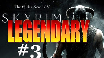 Skyrim Walkthrough Legendary Difficulty - Part 3 - The Mystery Run to Morthal