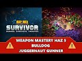 Weapon Mastery Haz 5 Bulldog Juggernaut Gunner - DRG: Survivor
