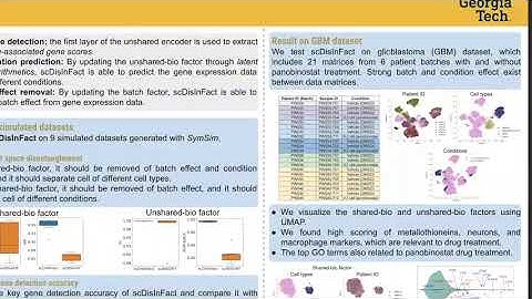 scDisInFact: disentangled learning for integration and... - Ziqi Zhang - RSG - RSGDREAM 2022