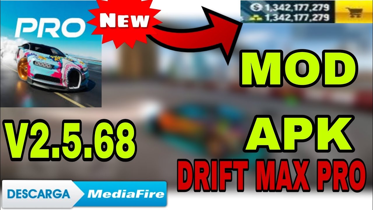 Drift Max Pro Mod Apk v2.5.68 Dinero y oro infinito