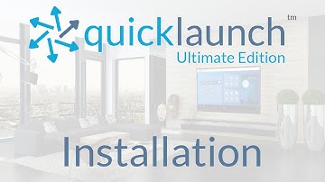 Quicklaunch Ultimate Edition Installation Guide