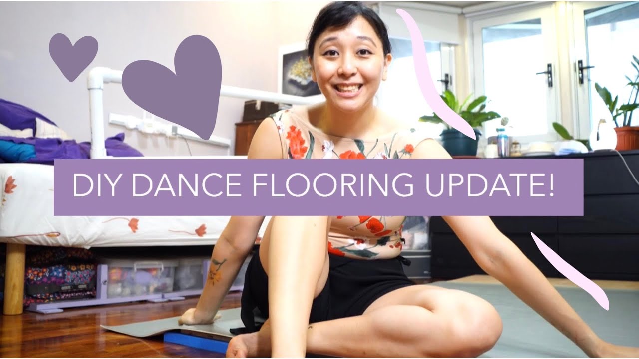 DIY Home Dance flooring UPDATE YouTube