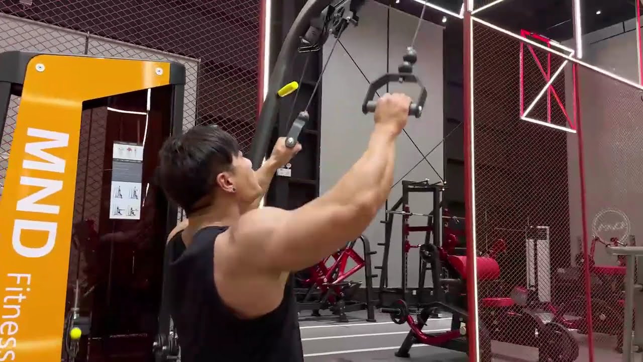 ウエイトトレーニング  mnd Strengthen Your Back – MND-FH89 Pull Down / Long Pull - YouTube