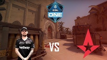 POV - Dennis (NiP)(25-13) vs Astralis / mirage / ESL Pro League Season 7 Europe