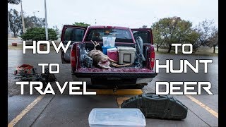 How to Pack a Truck for Deer Hunting Road Trips | Out of State, DIY Hunts