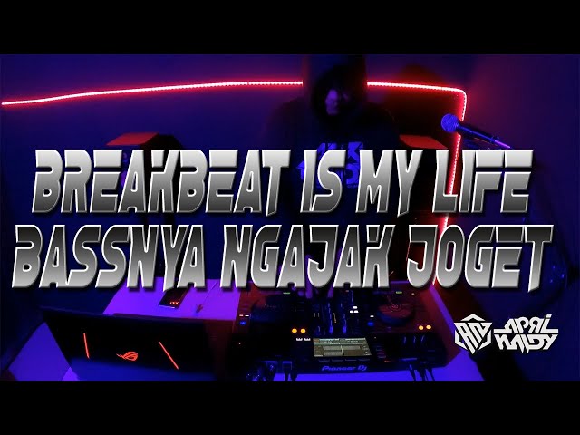 BREAKBEAT IS MY LIFE 2021 BASSNYA NGAJAK JOGET - DJ AprinaldyTM Vol.01 class=