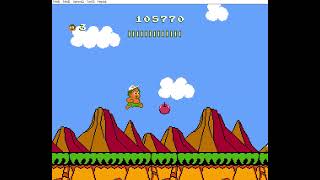 (FC\/NES) Hudson's Adventure Island II Game Play Stage. 3