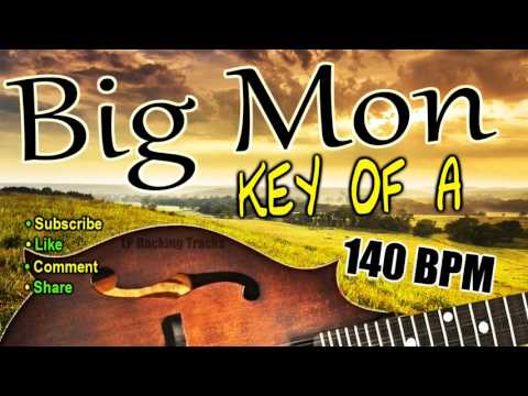 big-mon-bluegrass-fiddle-tune-140-bpm---practice-fiddle,-mandolin,-guitar,-banjo,-bass,-etc