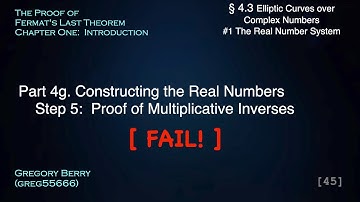 FAIL! Dedekind Cuts - Constructing the Real Numbers (Step 5 Part 3)  #4.3.1.4g