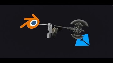 "Parented" How to Animate Weapons in Blender (Roblox Blender Tutorial)